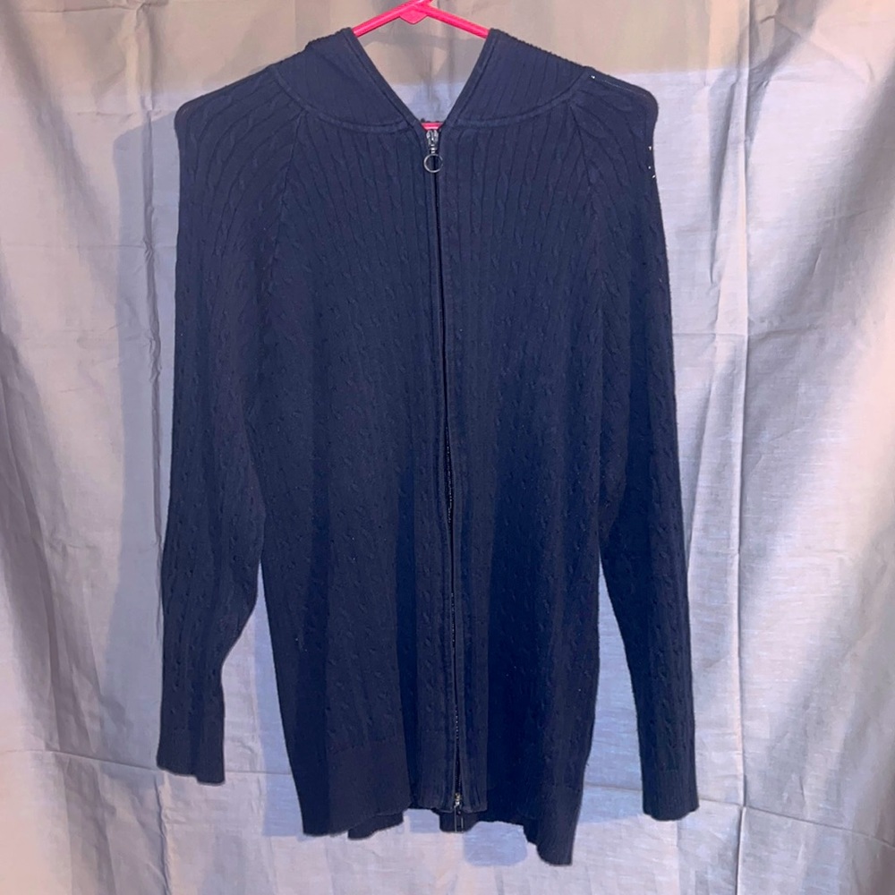 Women’s Faded Glory zip up hooded sweater